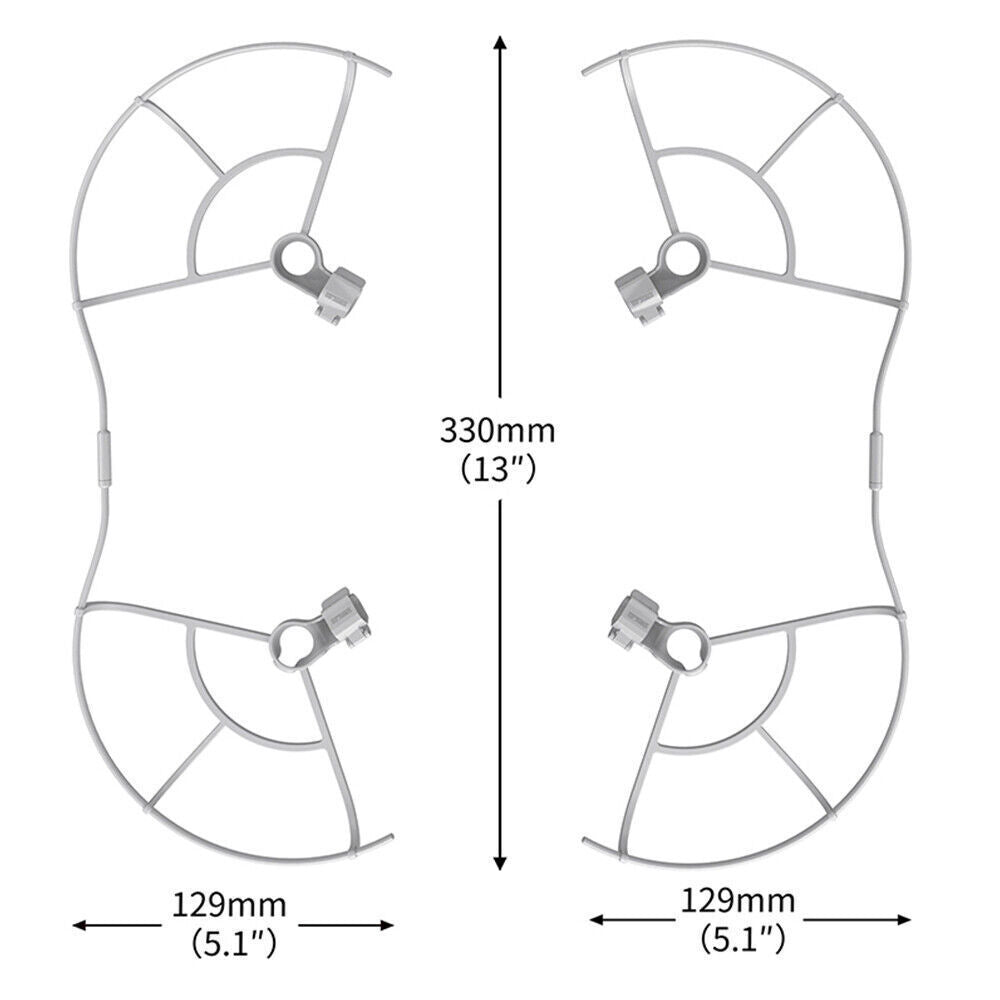 StoneSky Propeller Guard+Propeller Holder+Foldable Landing Gear for DJI Mini 3 Pro 3 In 1