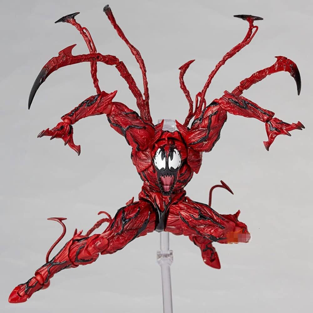 STONESKY 7-inch Venom Carnage Action Figure Spider Man Statue Model Toy Gift PVC