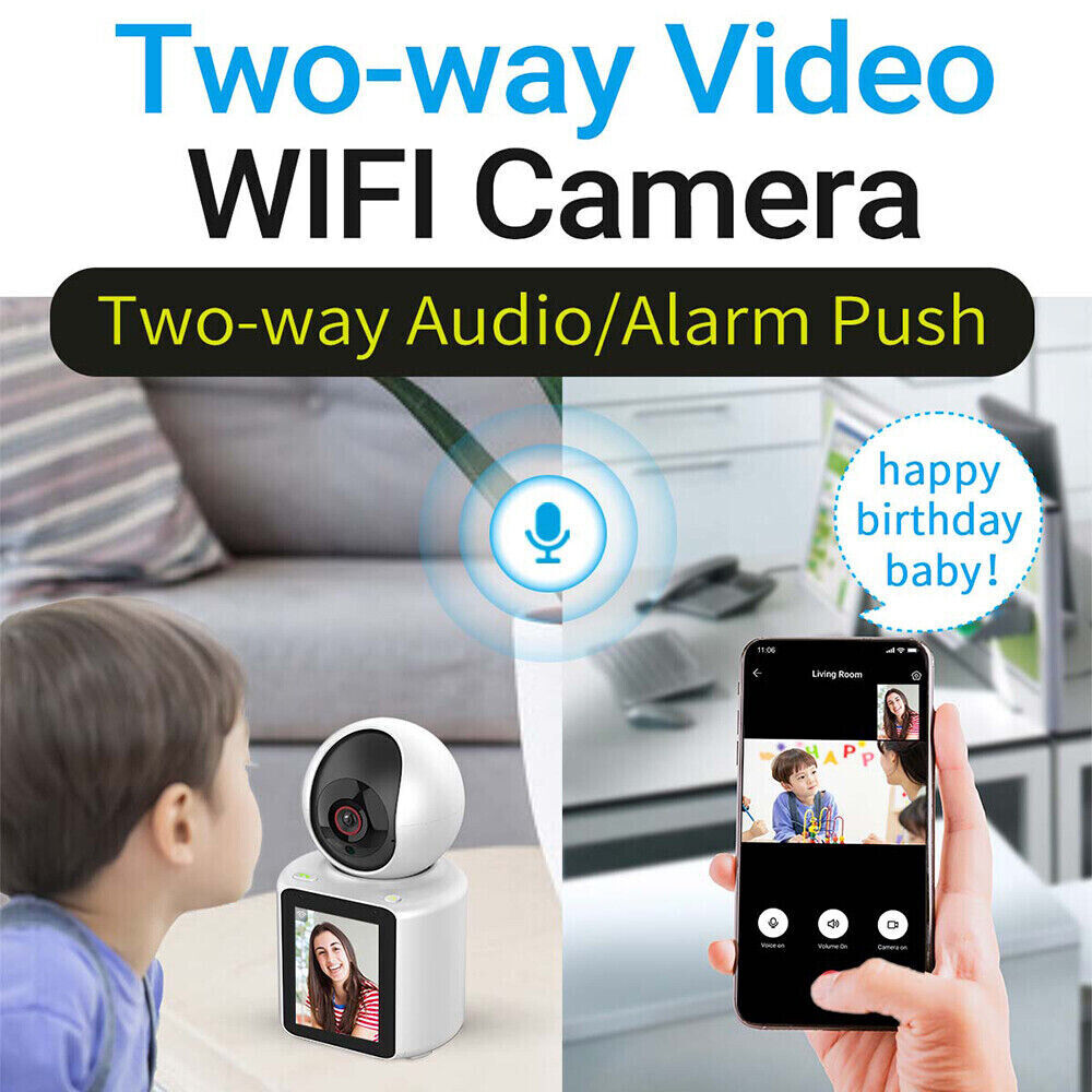 STONESKY EROCK 1080P WIFI Smart Security Camera Night Vision Children Monitor Voice Call Cam