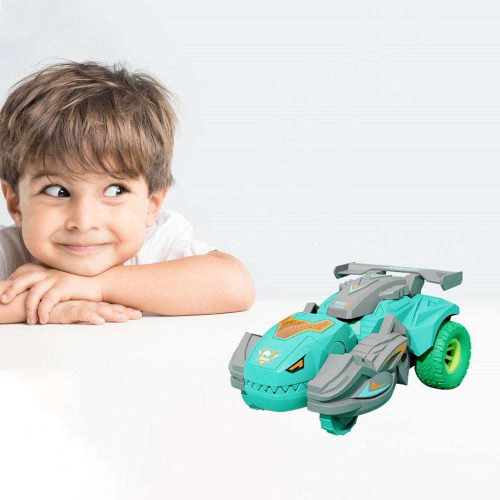 StoneSky Kids Gifts Transforming Toys Dinosaur for 3 4 5 Year Old Boys Dinosaur Car Toy