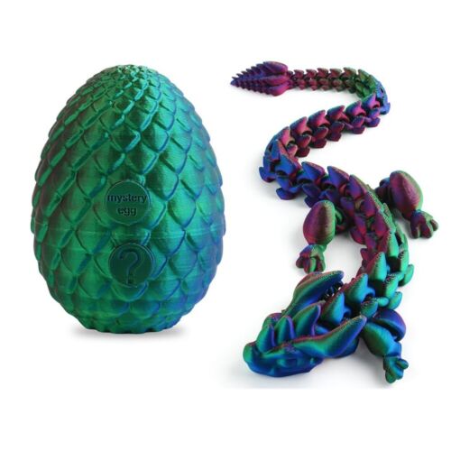 StoneSky 3D Printed Dragon Fidget Toys 12" Full Articulated Dragon Home Office Decor Gift