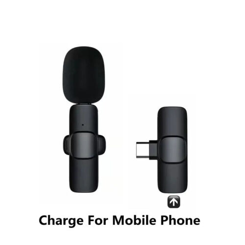 StoneSky Lavalier Wireless Microphone Audio Video Recording Mini Mic For Android/iphone