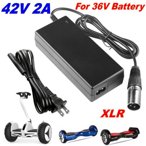 StoneSky Charger Power Adapter for 36V Electric Bike E-bike Scooter Li-ion Battery 42V 2A