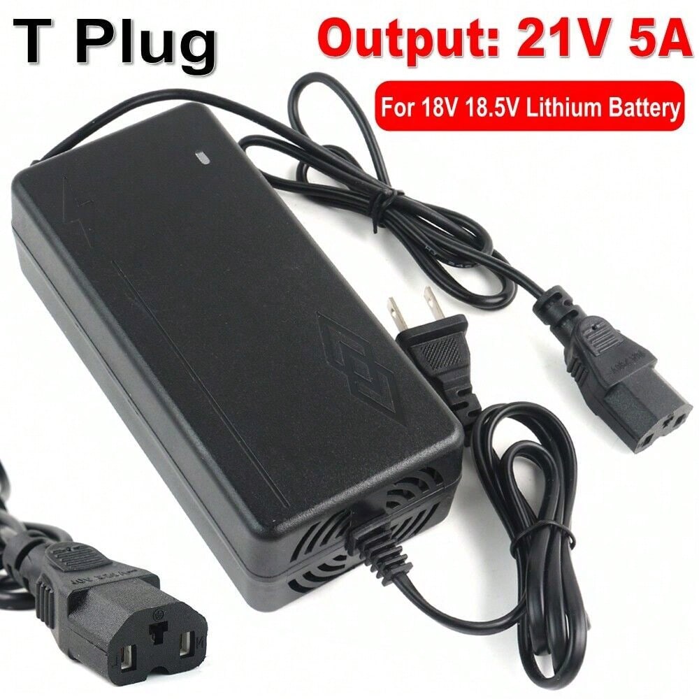 STONESKY 21V 5A Adapter Charger For Electric Wheelchair Scooter 18v 18.5V Lithium Battery