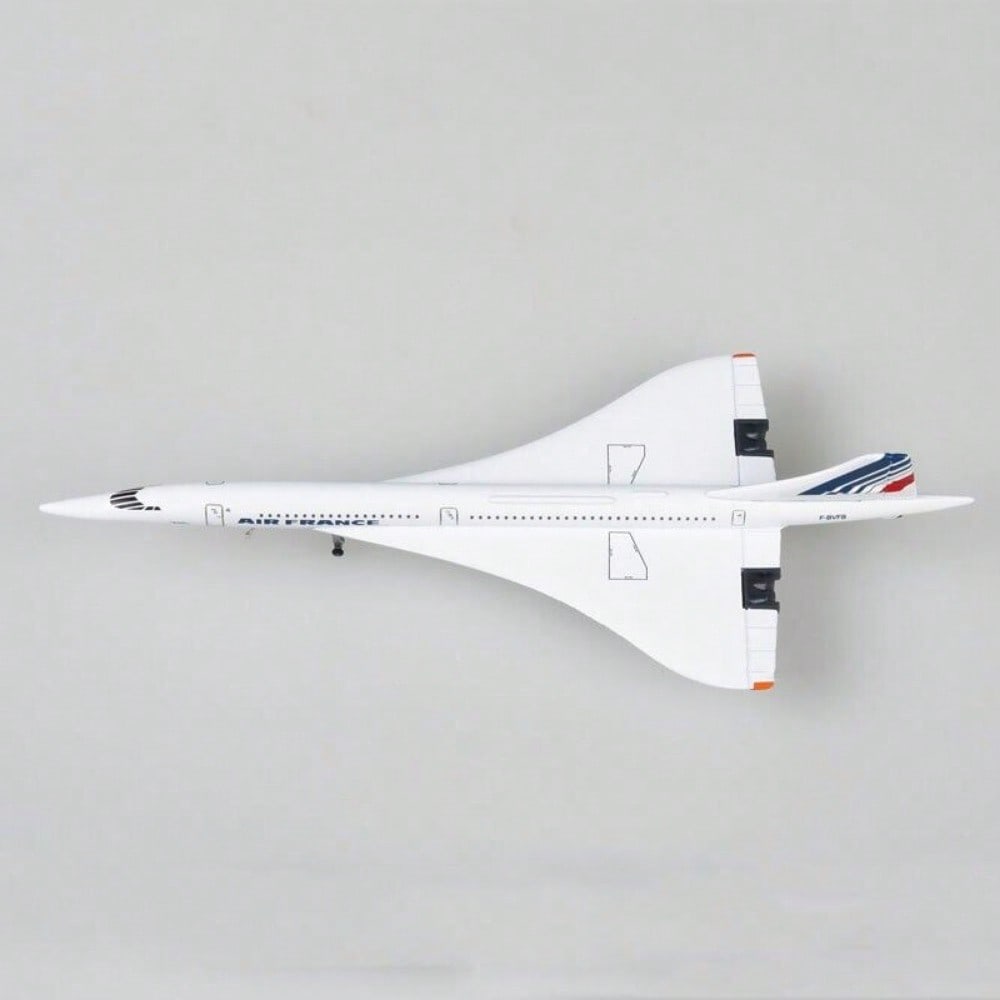 STONESKY 1/400 Scale Concorde Diecast Air France 1976-2003 Aircraft Plane Model Toy Gift