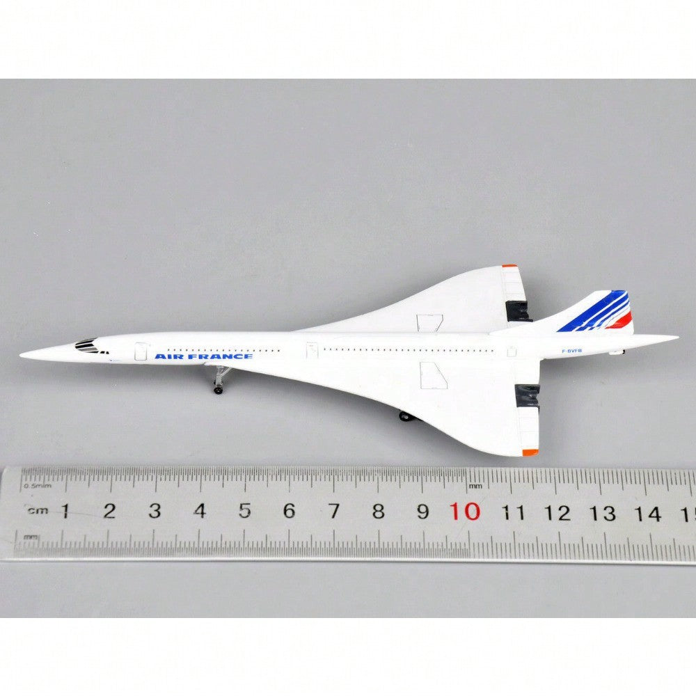 STONESKY 1/400 Scale Concorde Diecast Air France 1976-2003 Aircraft Plane Model Toy Gift