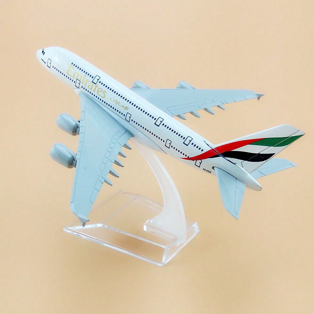 STONESKY Scale 1:400 Airplane Alloy Model Plane Emirates Airlines Airbus A380 Model Toy