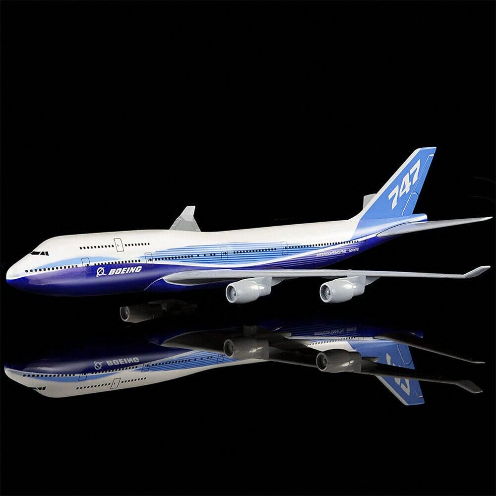 STONESKY 16cm 1:400 B747 Prototype Alloy Diecast Plane Model Airplane Simulation Aircraft