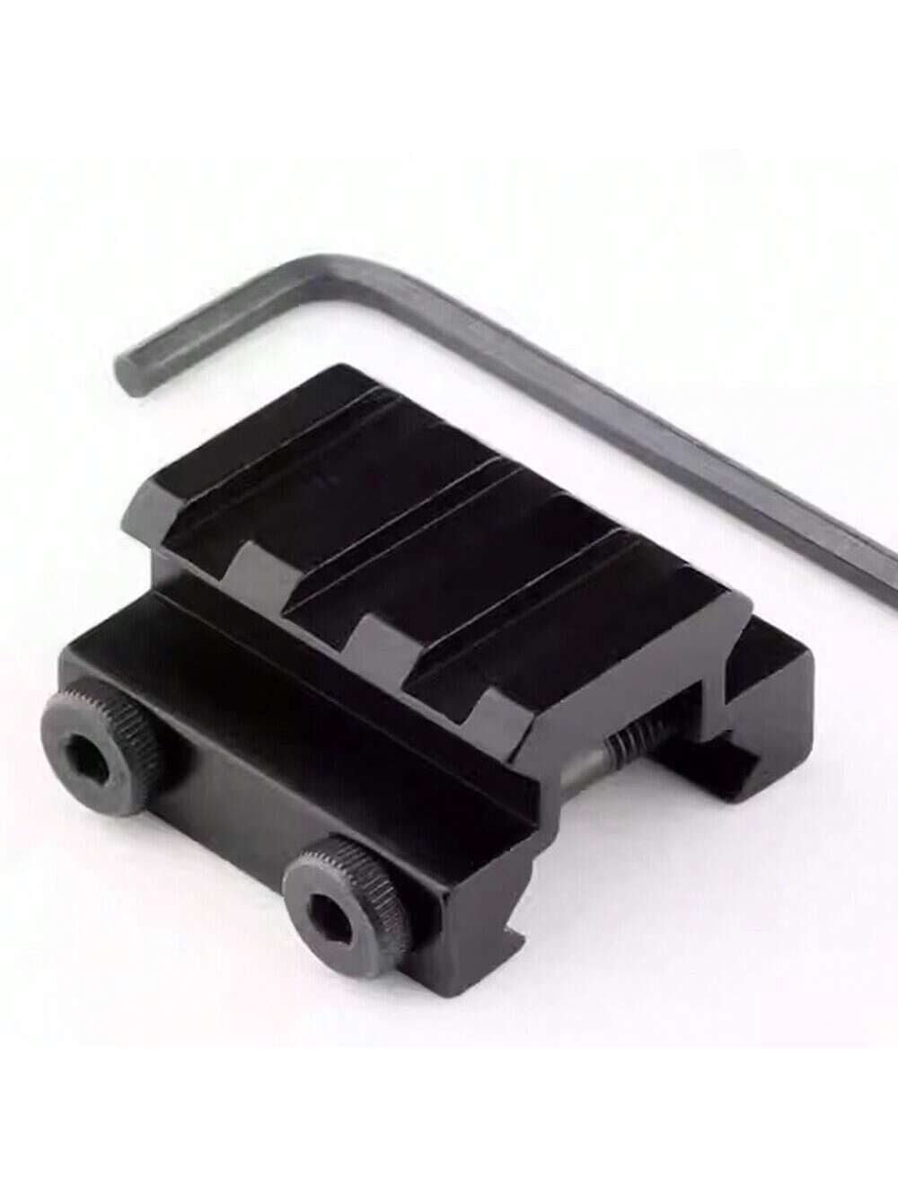 STONESKY 3Slot Low Profile Riser Mount 20mm Weaver Picatinny Base Riser Mount Accessories
