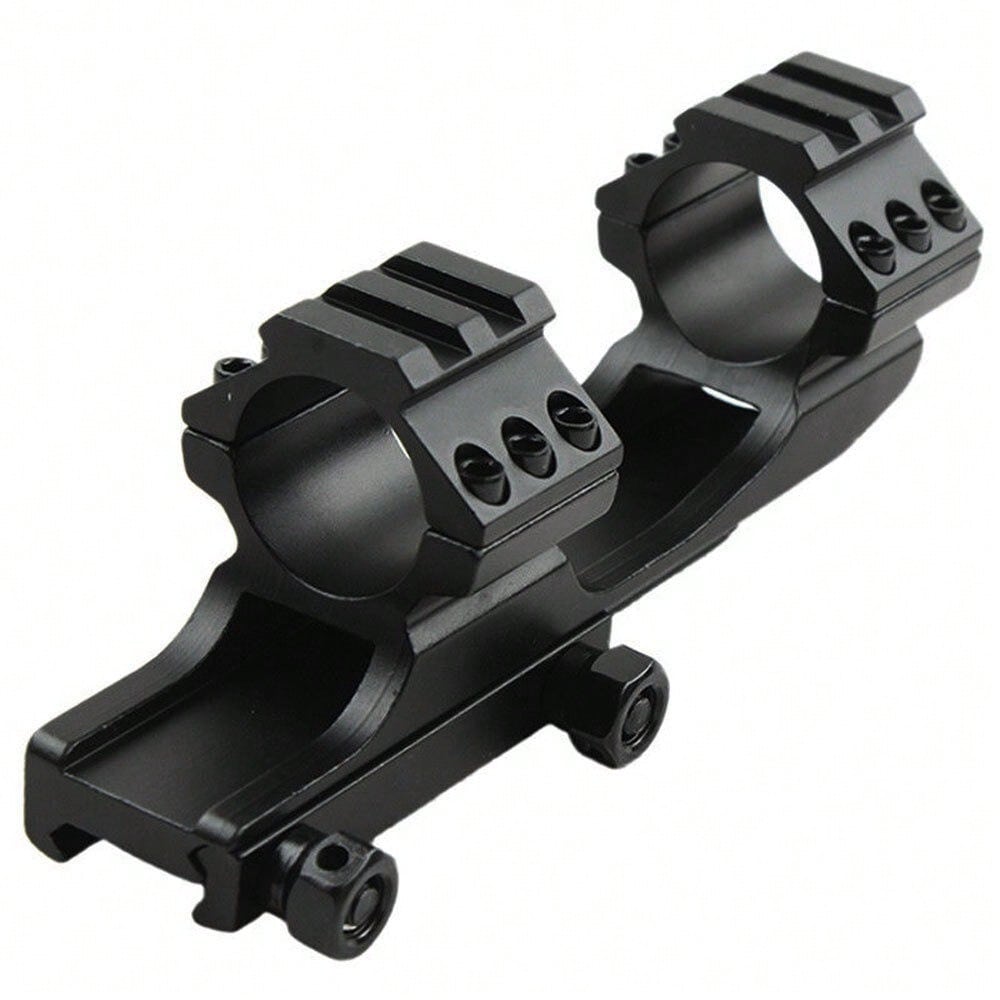STONESKY Tactical 1"/30mm Cantilever Dual Rings Scope Mount 20mm Picatiiny Rail Hunting