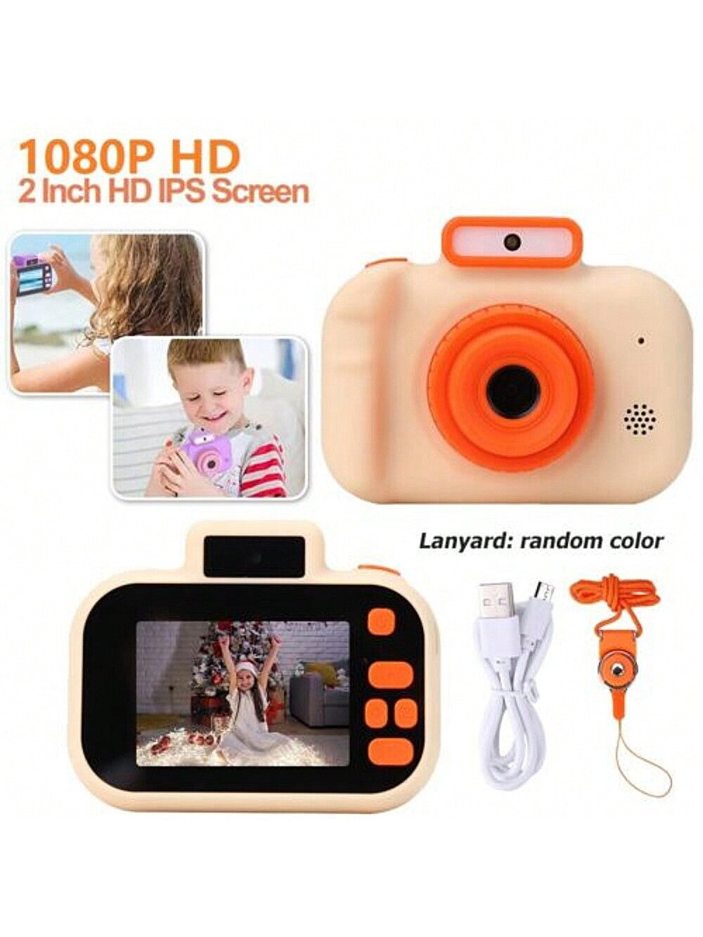 STONESKY 1080P Digital Camera 2.0" LCD HD Mini Camera With 32G TF Card for Kids Children