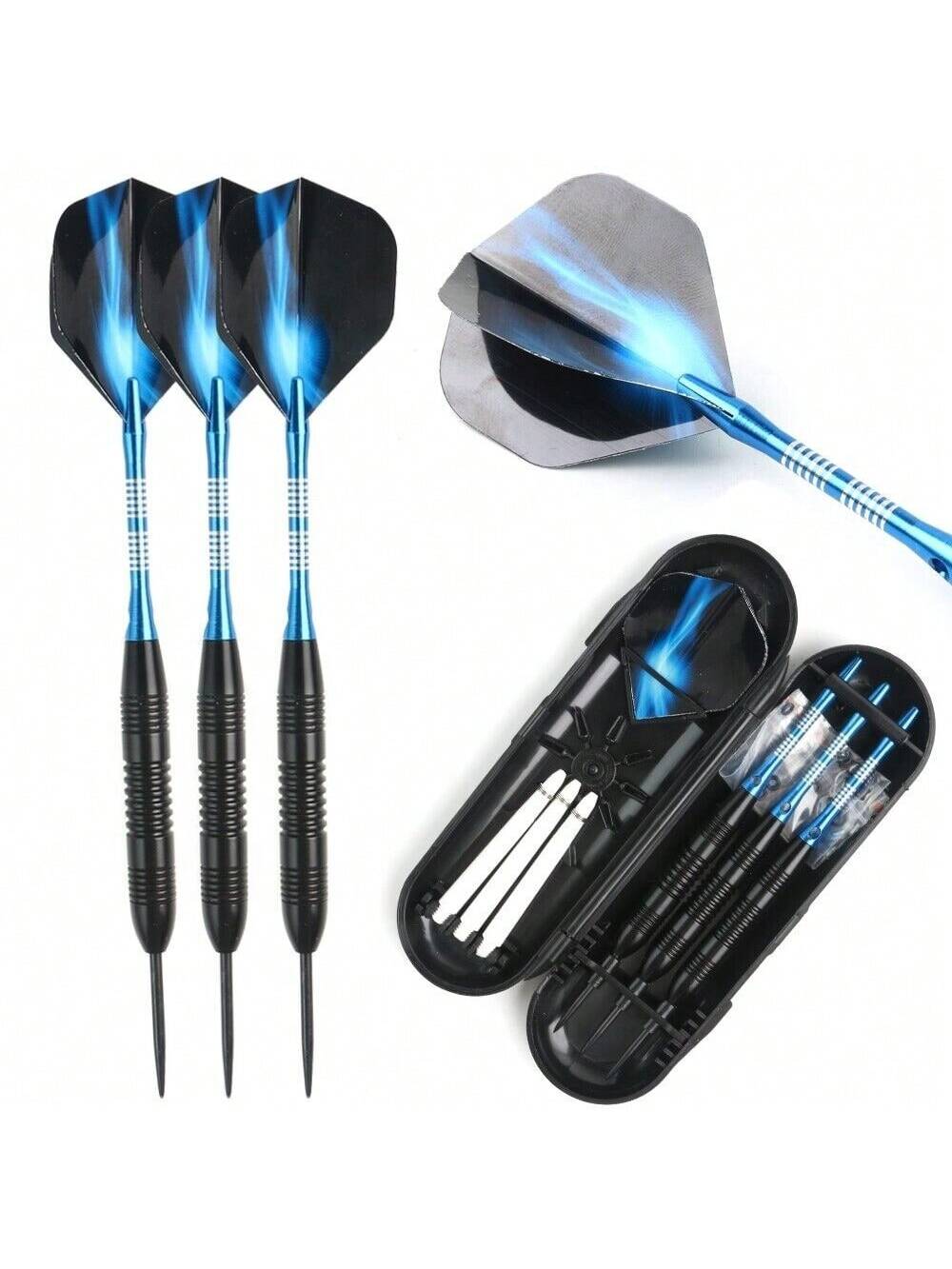 STONESKY Professional  23g Tip Darts Flights Toys Steel Needles Aluminum Shafts 3Pcs/Set