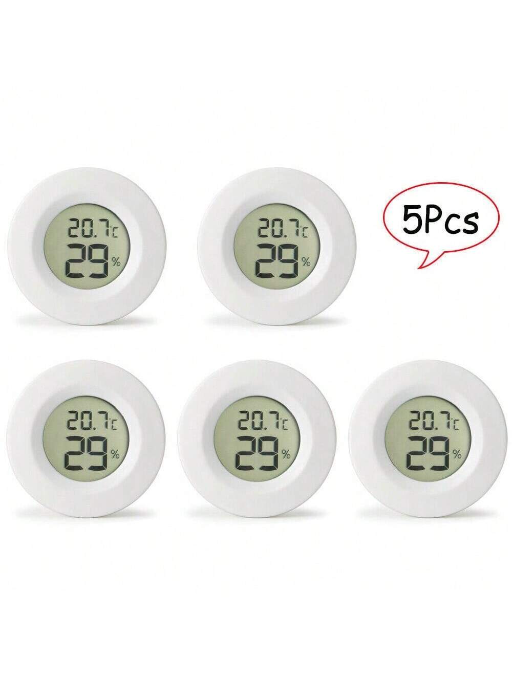 STONESKY 5Pc Mini LCD Digital Indoor Hygrometer Thermometer Humidity Monitor Meter Tester