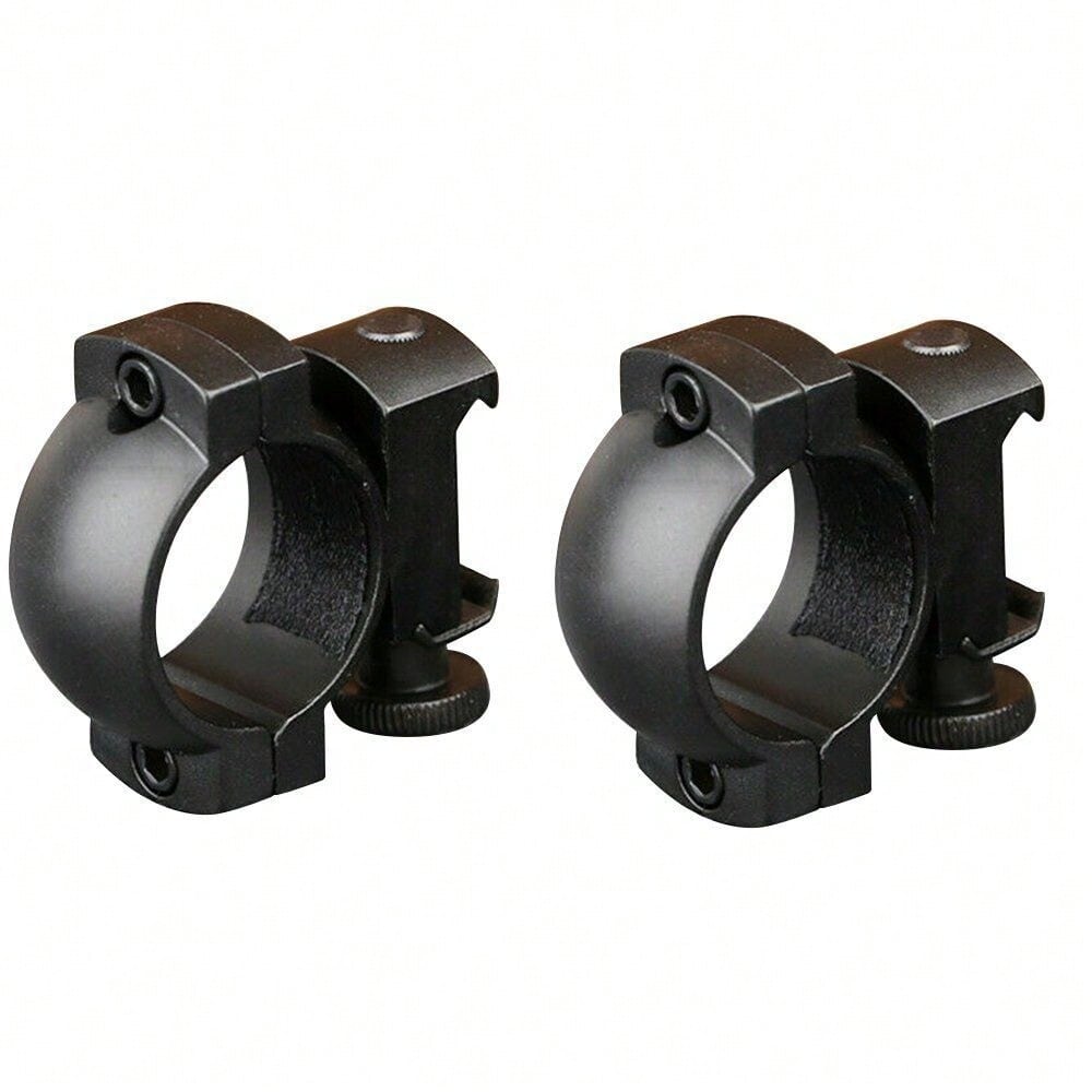 STONESKY 1 Pair 1" inch Low Profile Scope Rings 20mm Picainny/Weaver Rail Mount Aluminum