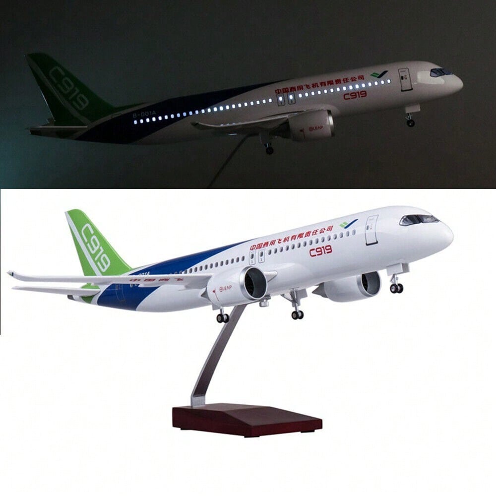 STONESKY 1/82 C919 China Air Aircraft Airplane Model Commercial Plane Toy Collection 47cm