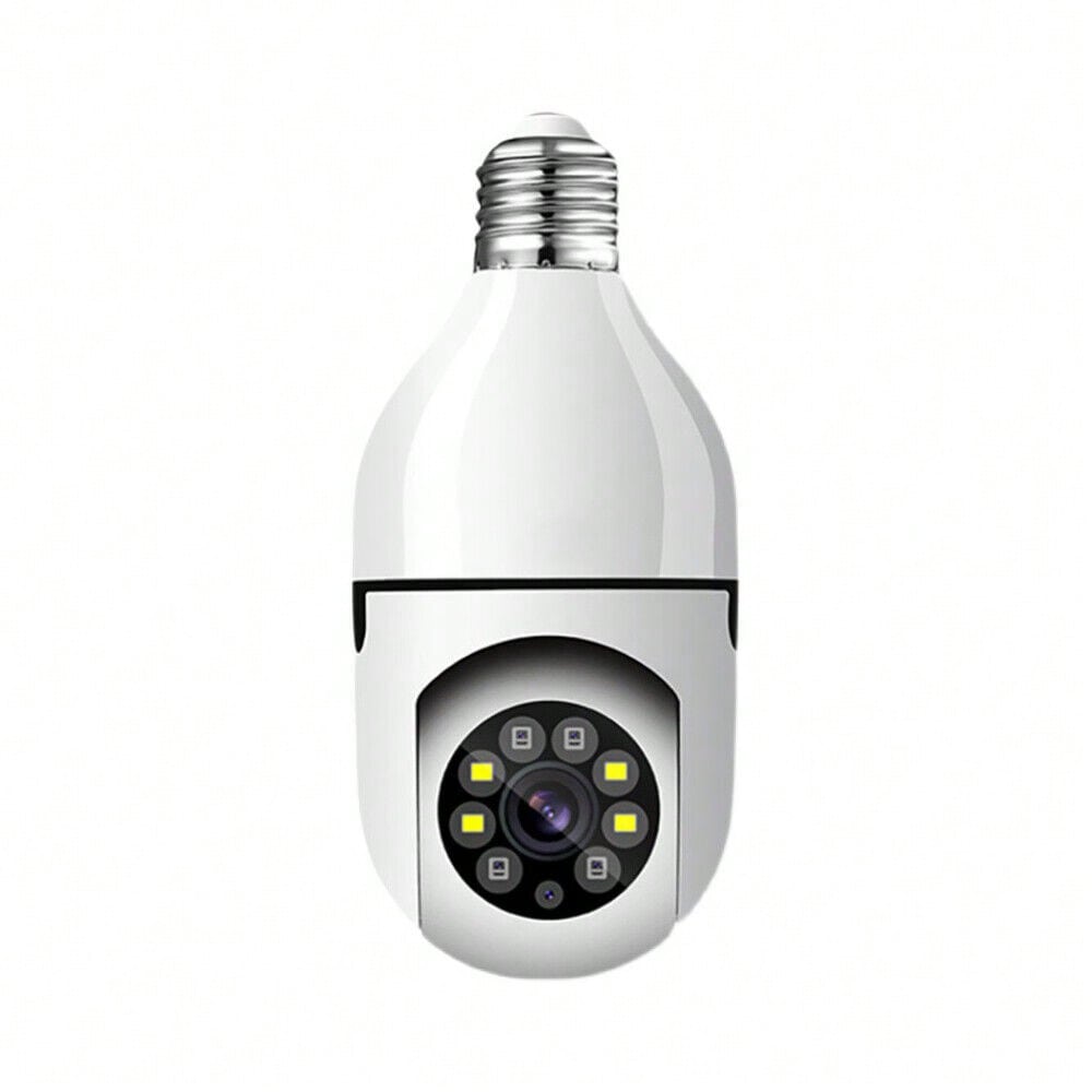 STONESKY Full HD 1080P 360° Panoramic Hidden Wifi Camera Light Bulb Home Security Camera