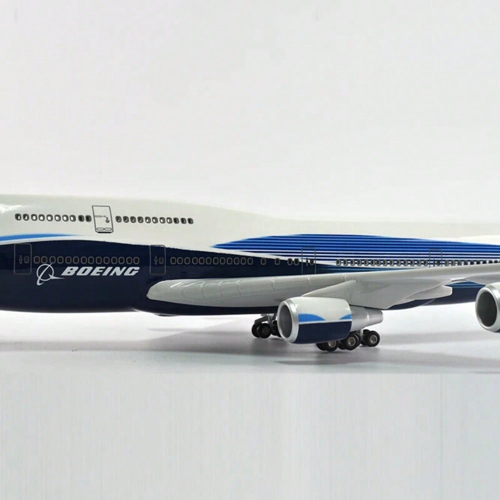 STONESKY 1/150 Airplane Aircraft B747 Boeing 747-400 Plane Model Replica Resin 47cm