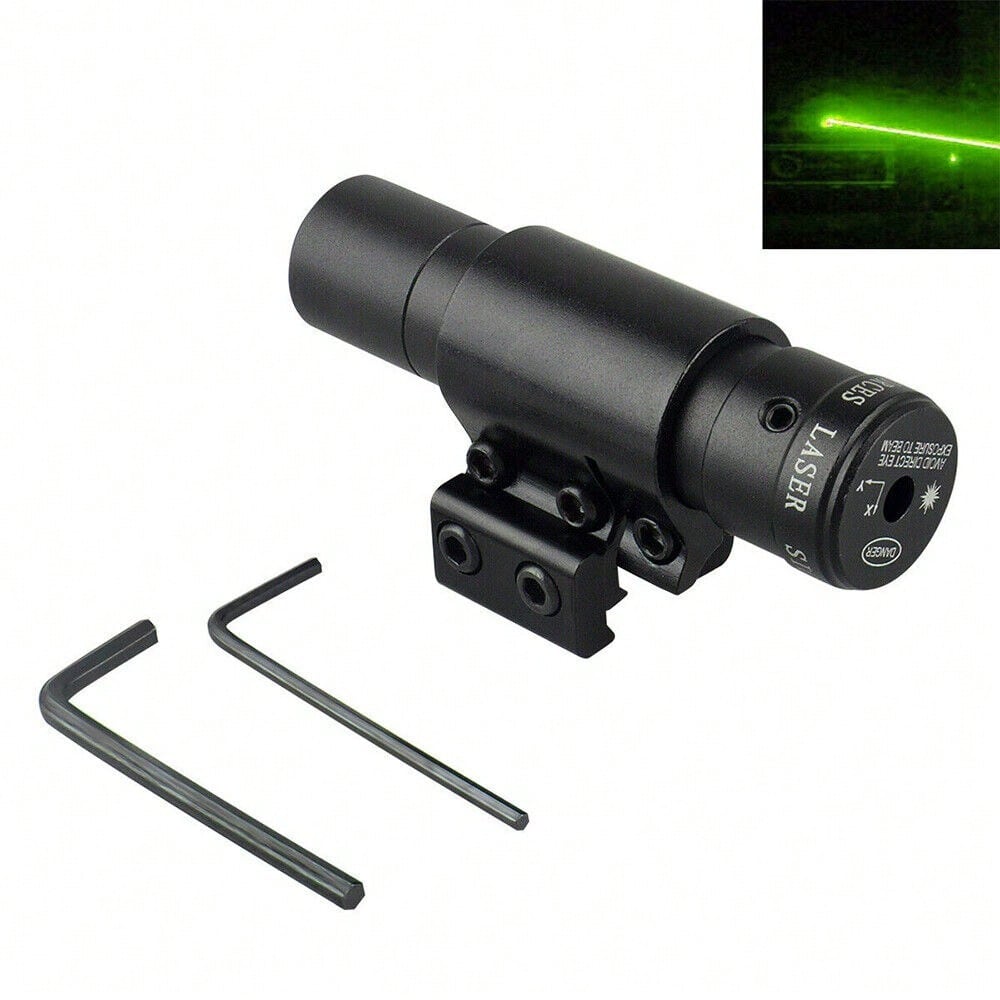 STONESKY Tactical Green Dot Mini Laser Sight For Pistol Picatinny Rail Weaver 11 to 20mm