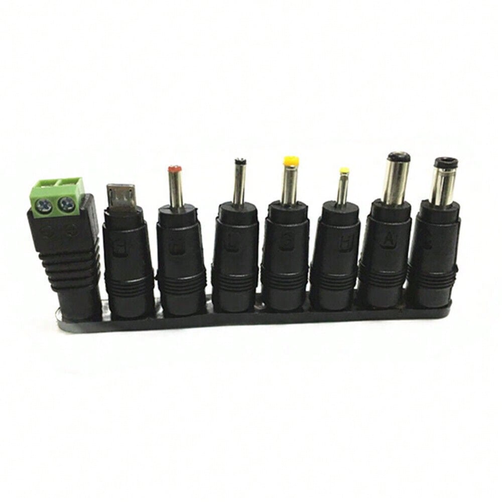 STONESKY 8pcs DC Power Jack 5.5 X 2.1mm Female To 4.0*1.7mm 5.5*2.5mm Micro USB Terminal