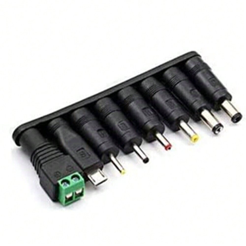 STONESKY 8pcs DC Power Jack 5.5 X 2.1mm Female To 4.0*1.7mm 5.5*2.5mm Micro USB Terminal