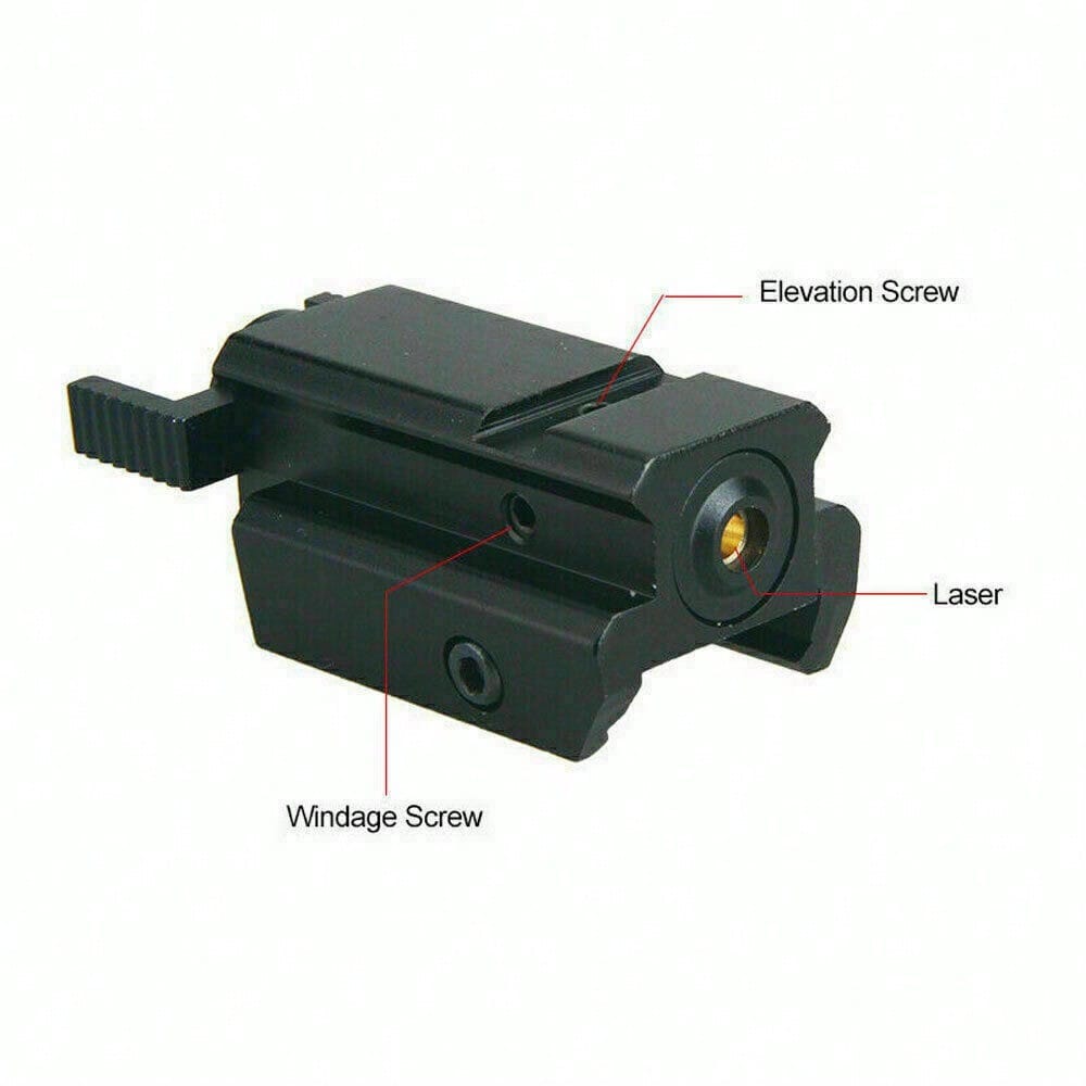 STONESKY Tactical Mini Red Dot Laser Sight for 4 Pistol / Glock17 19 20 21 22 31 34 35 37