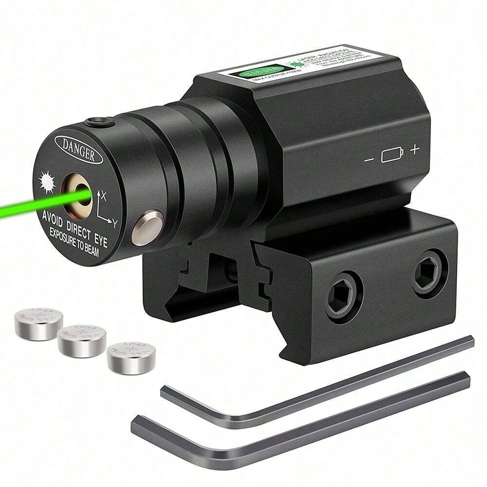 STONESKY Tactical Green Dot Laser Sights Scope With Picatinny Rail Mount