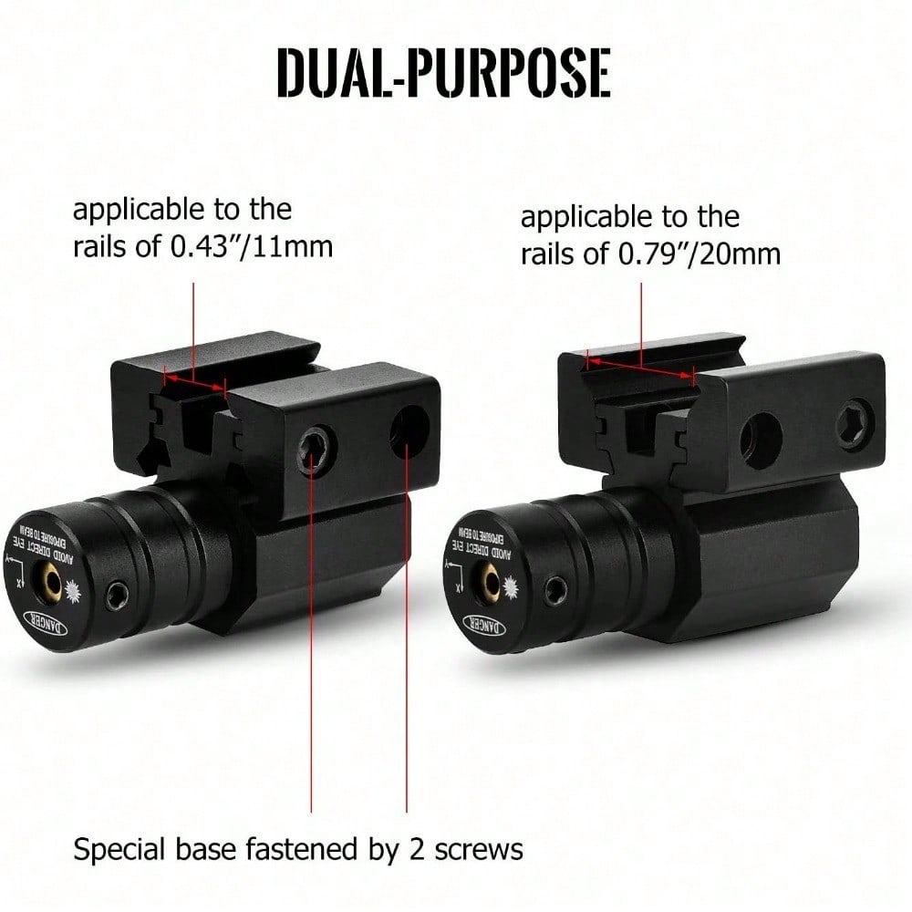 STONESKY Tactical Green Dot Laser Sights Scope With Picatinny Rail Mount