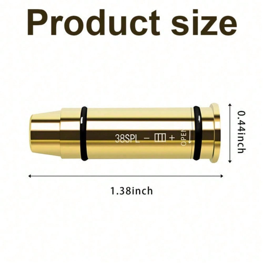 STONESKY 38spl Dry Laser Training Laser Trainer Cartridge For Training Shooting