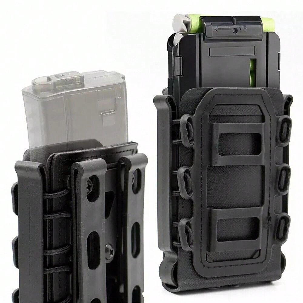 STONESKY 5.56mm 7.62mm Magazine Pouch With MOLLE Clip And Belt Clip Universal Mag Holder