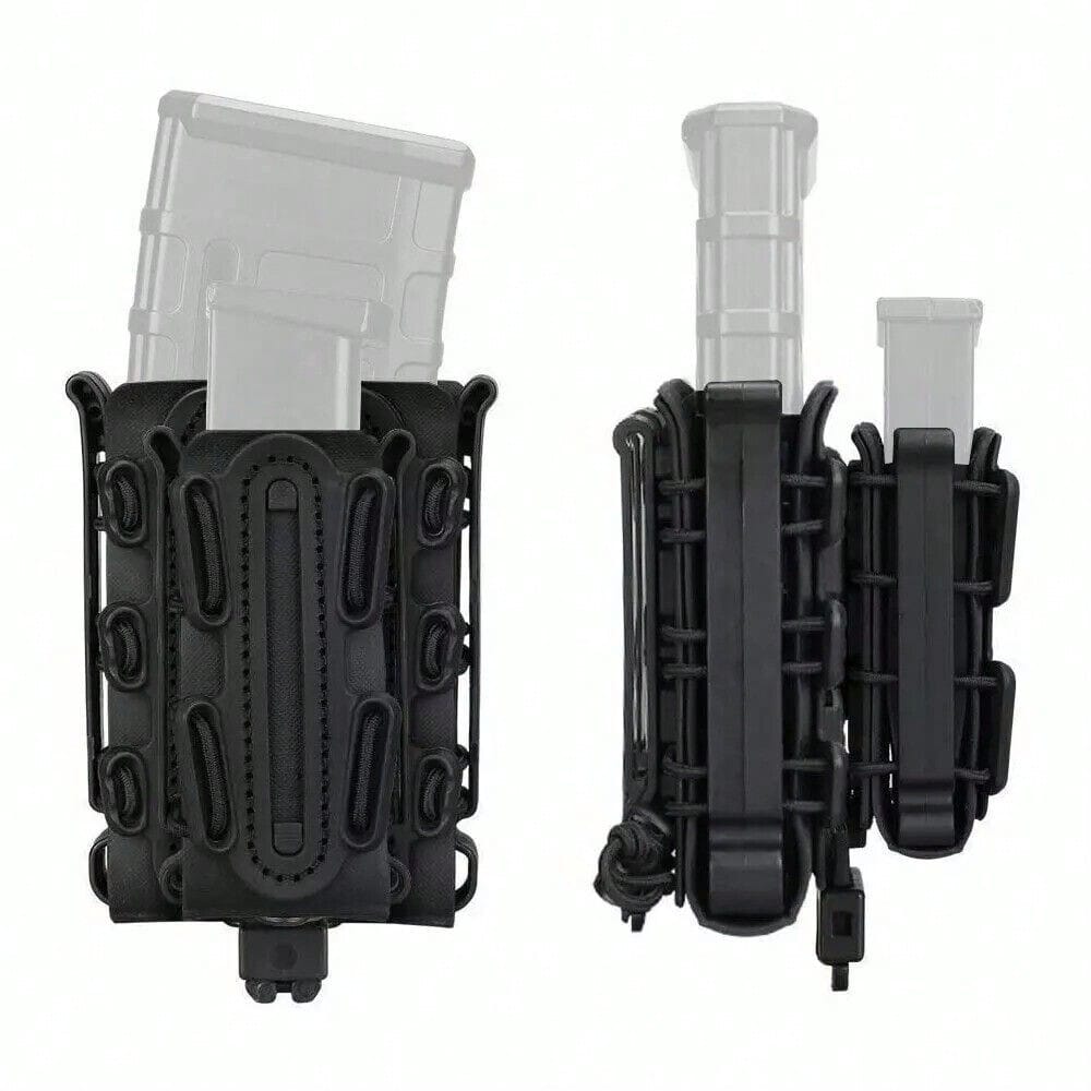 STONESKY 5.56mm 7.62mm Magazine Pouch With MOLLE Clip And Belt Clip Universal Mag Holder