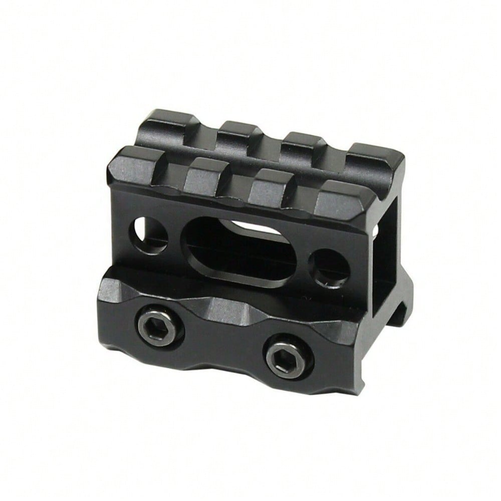 STONESKY 3-Slot Slim Picatinny Short Riser Mount 1" For Red Dot Scopes Optic Flashligh