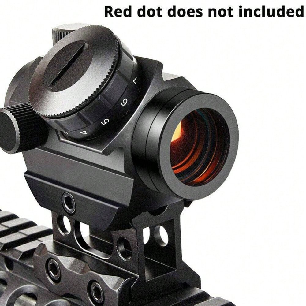 STONESKY 3-Slot Slim Picatinny Short Riser Mount 1" For Red Dot Scopes Optic Flashligh