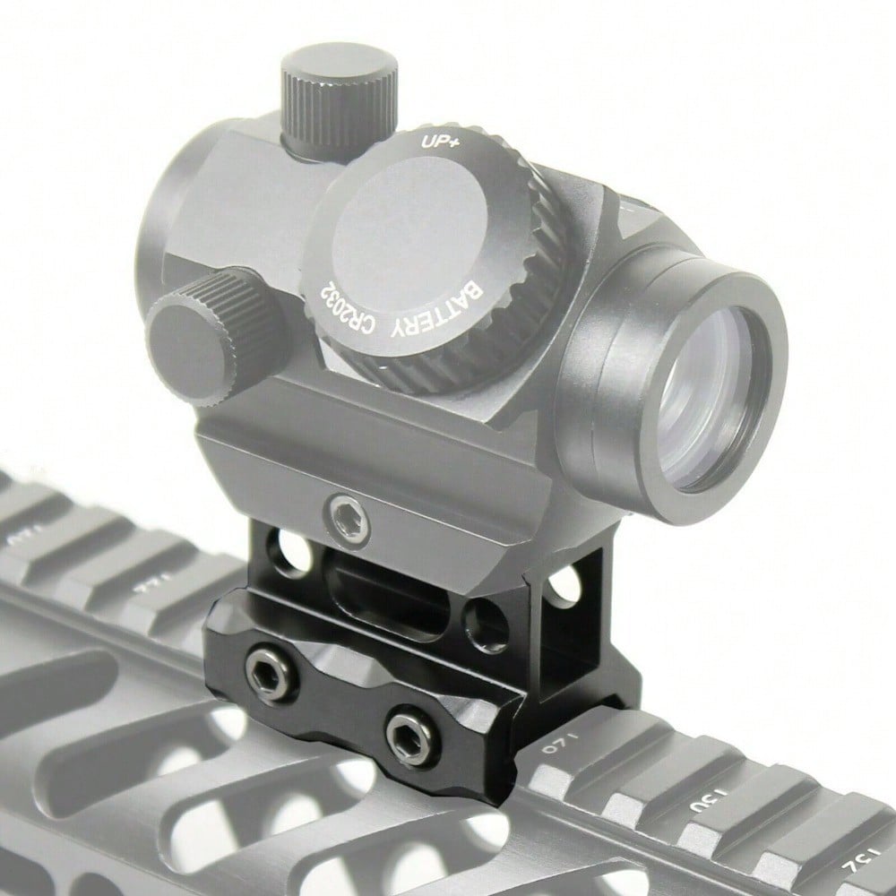 STONESKY 3-Slot Slim Picatinny Short Riser Mount 1" For Red Dot Scopes Optic Flashligh