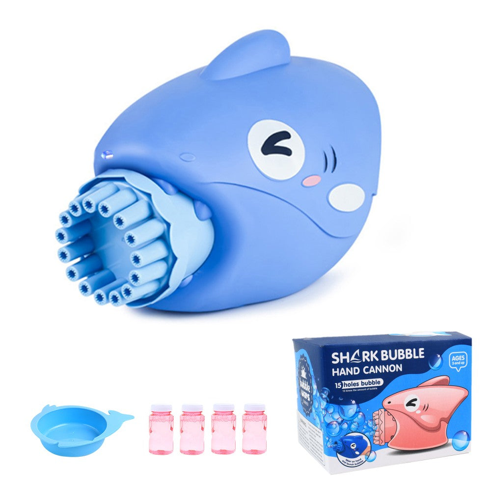 StoneSky Bubble Machine Maker 15 Holes Blower Automatic Bubble Gun Toy For Kid Outdoor