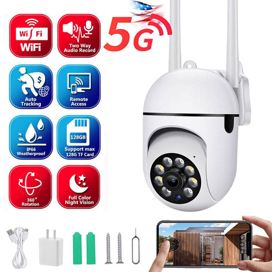 StoneSky Wireless Security Camera System Home 5G Wifi Night Vision 1080P Cam YCC365 PLUS