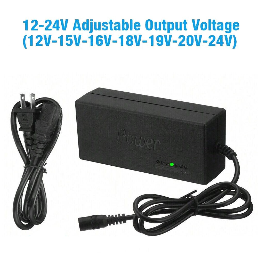 STONESKY 12-24V 96W Universal Power Supply Charger AC Power Adapter for PC Laptop Notebook