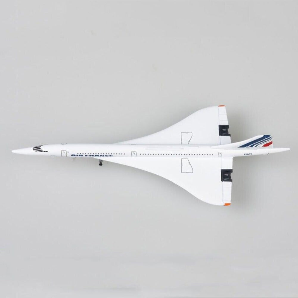 StoneSky 1/400 Scale Air France Concorde Plane Model Toy Diecast 1976-2003 Collection