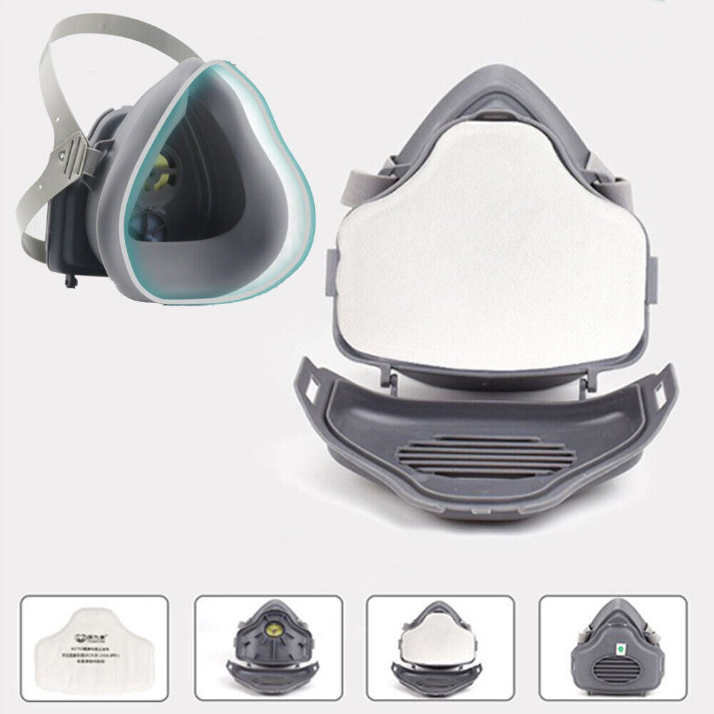 STONESKY Gas Mask Respirator Half Face Protect for Painting Spray Face-piece for outdoor