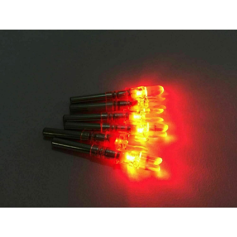 StoneSky 6PCS Automatically Led Lighted Nocks for Arrows with .244"/6.2mm Inside Diameter