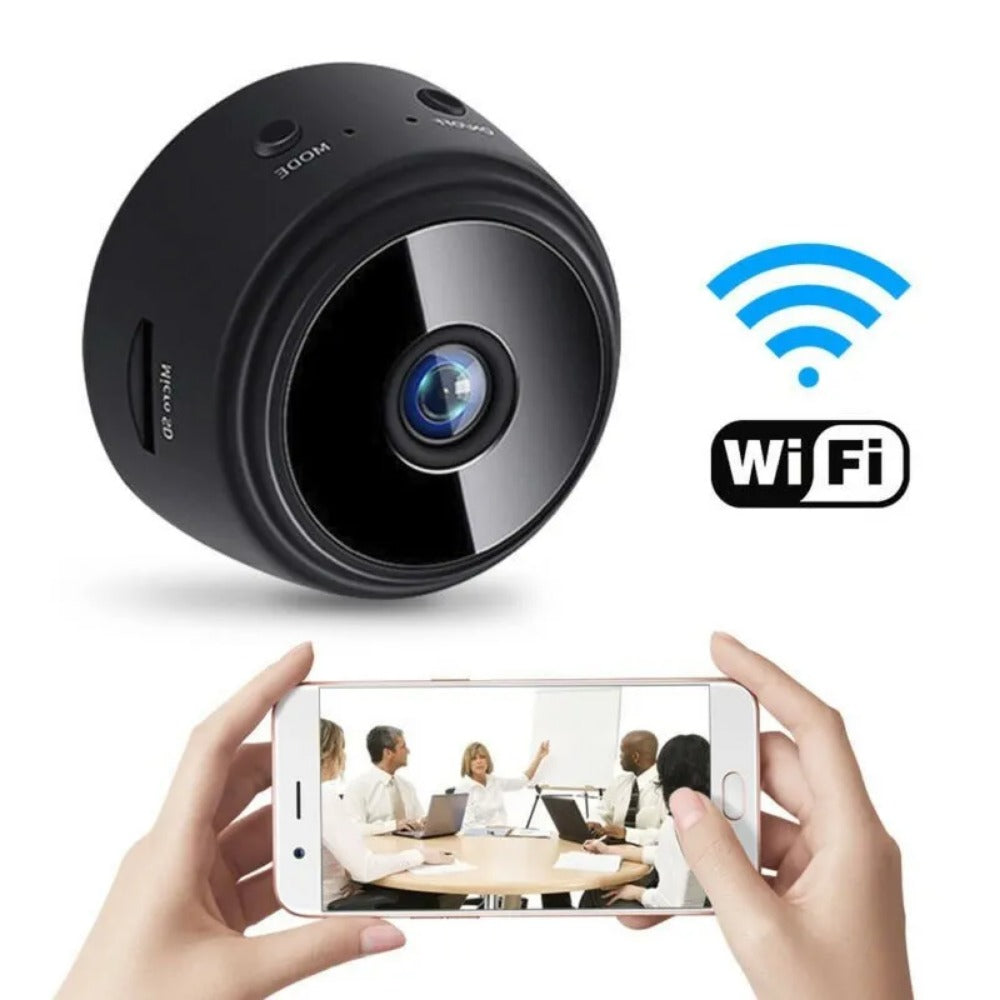 STONESKY 1080P HD Mini IP WIFI Camera Magnetic Camcorder Wireless Home Security Car DVR Support Night Vision Video Recording Motion Detection, APP Remote Control, 150° Super Wide Angle