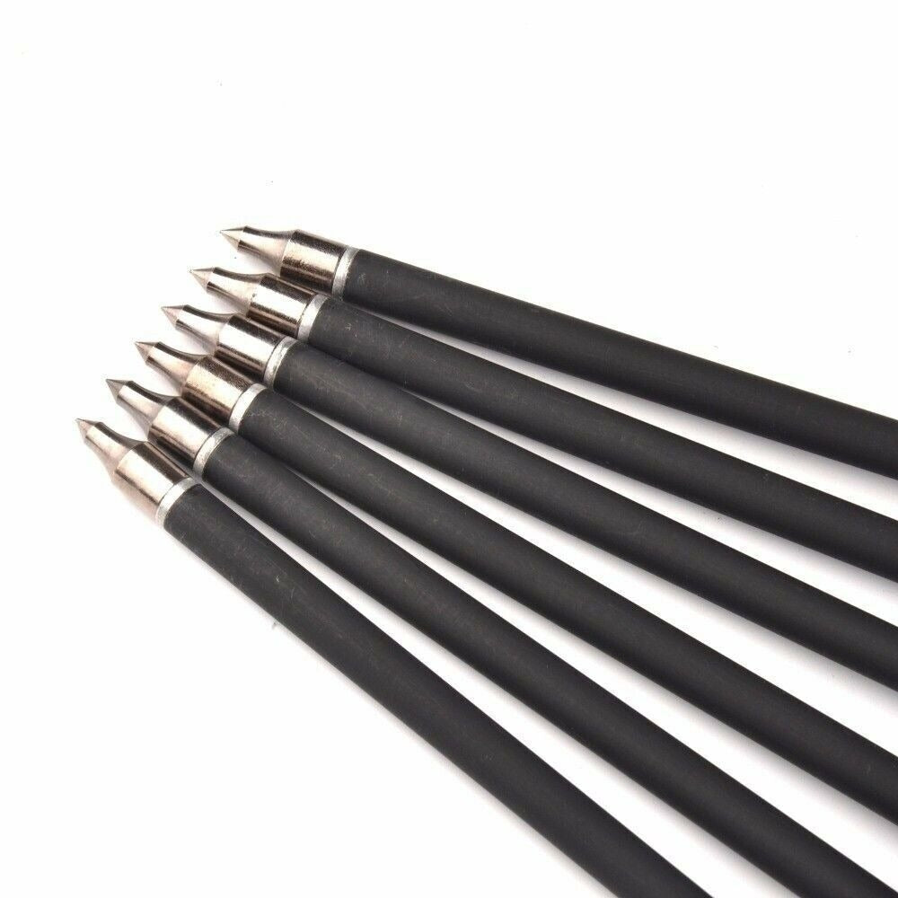 StoneSky 12Pcs 20 inch Carbon Crossbow Bolts Arrow 8.8mm Moon Nocks Archery For Hunting