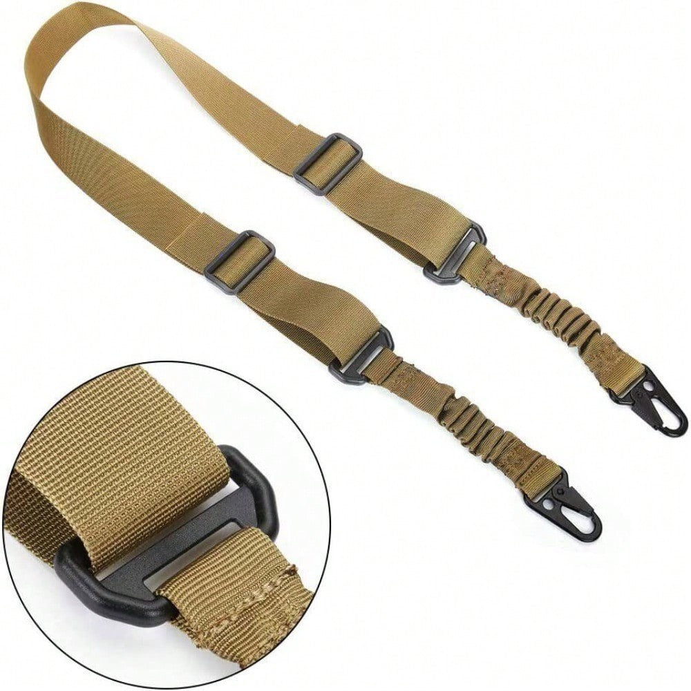 STONESKY Tactical 2 Point Rifle Gun Sling Strap Adjustable Hunting Shotgun Belts Outdoor