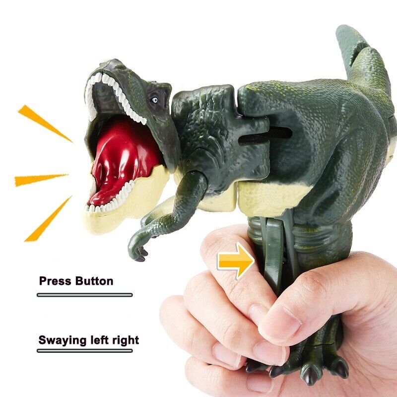 STONESKY  Funny Sound Dinosaur Toys Trigger The T-Rex Dinosaur Chomper Toys Dino Grabber