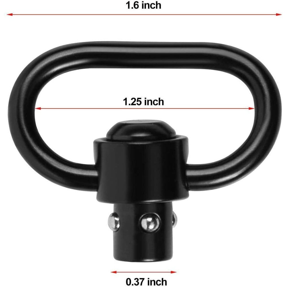 StoneSky 8Pcs QD Sling Swivel Attachments 45 Degree Low Profile Picatinny Rail Mount