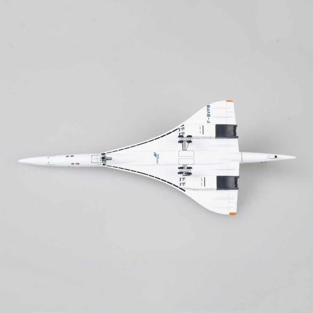 StoneSky 1/400 Scale Air France Concorde Plane Model Toy Diecast 1976-2003 Collection