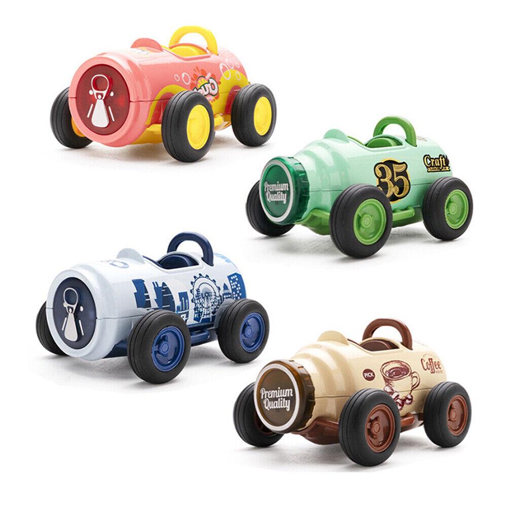 STONESKY Pull & Back Toddler Toys Car for Kids Gift with Music and Lights Coke Can Design