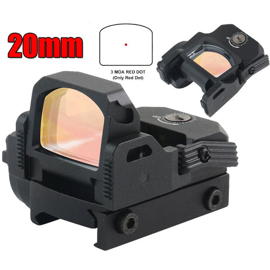 STONESKY Folding Flip Up Red Dot Sight Holographic Reflex Sight RMR w/ mount Airsoft For Glock