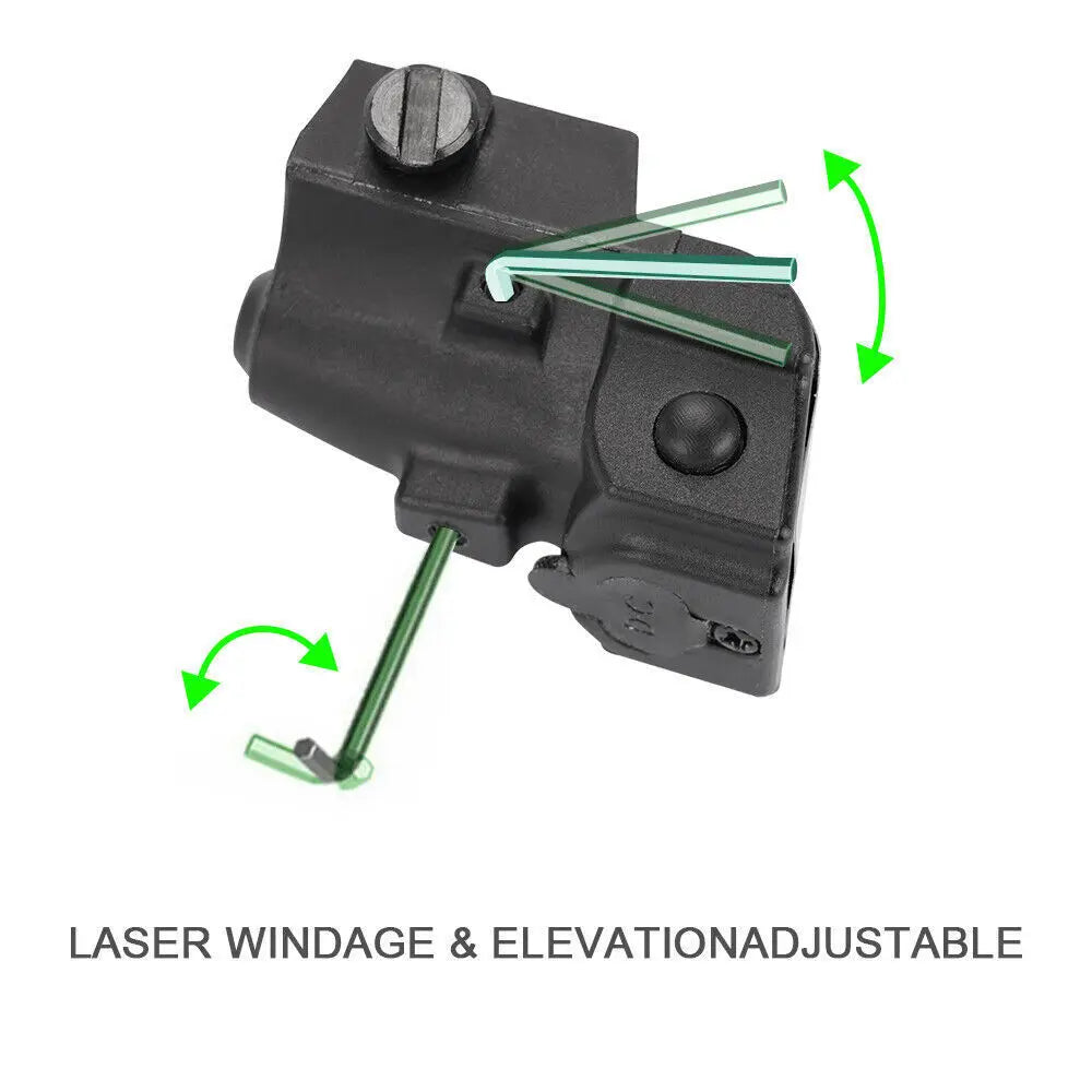 STONESKY Blue Laser Sigh Pistol Gun For Glock Pointer USB Rechargeable Beam 17 18c 19 26 riflescope