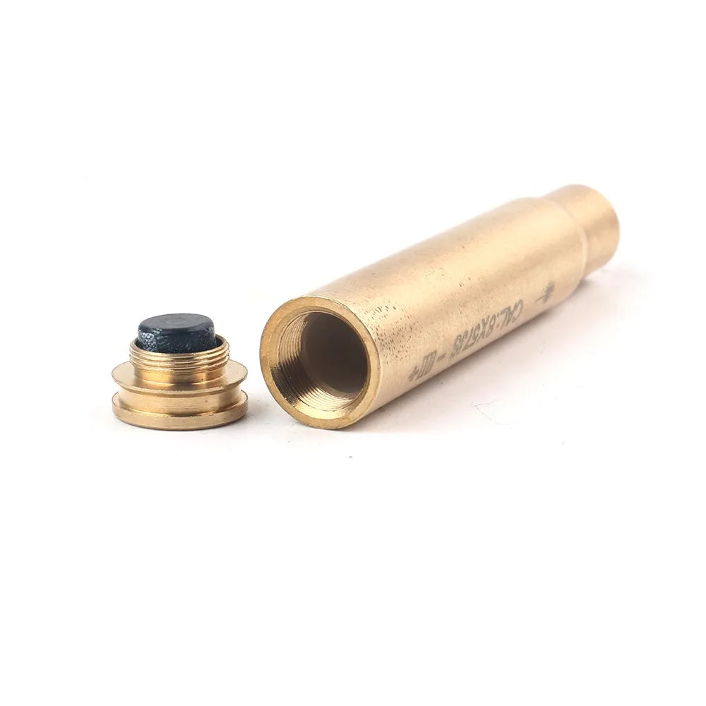 STONESKY Red Dot Laser Sight CAL 8x57 JS Cartridge Gun Brass Bore Sighter Boresighter Battery US