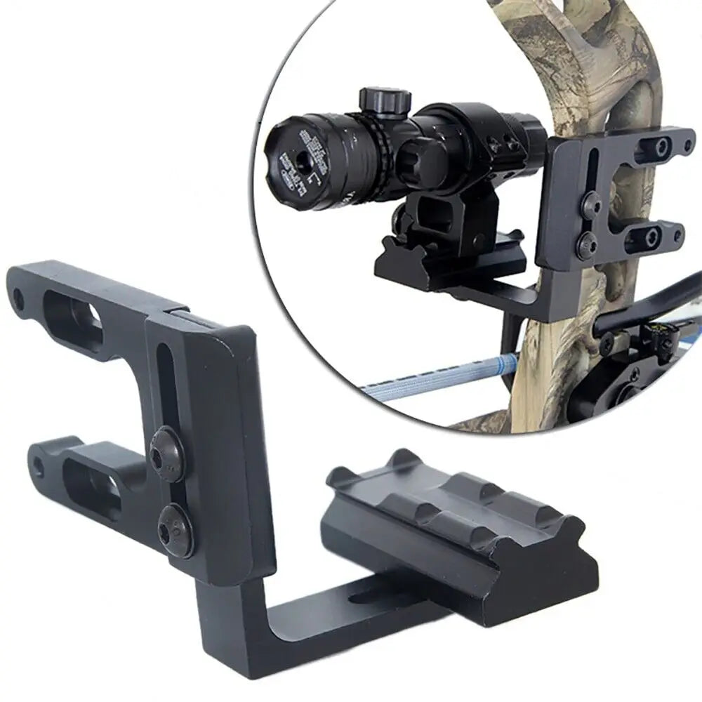 STONESKY Archery Laser Sight Scope and Sight Bracket Holder Compound Recurve Bow Shooting for Hunting accessories